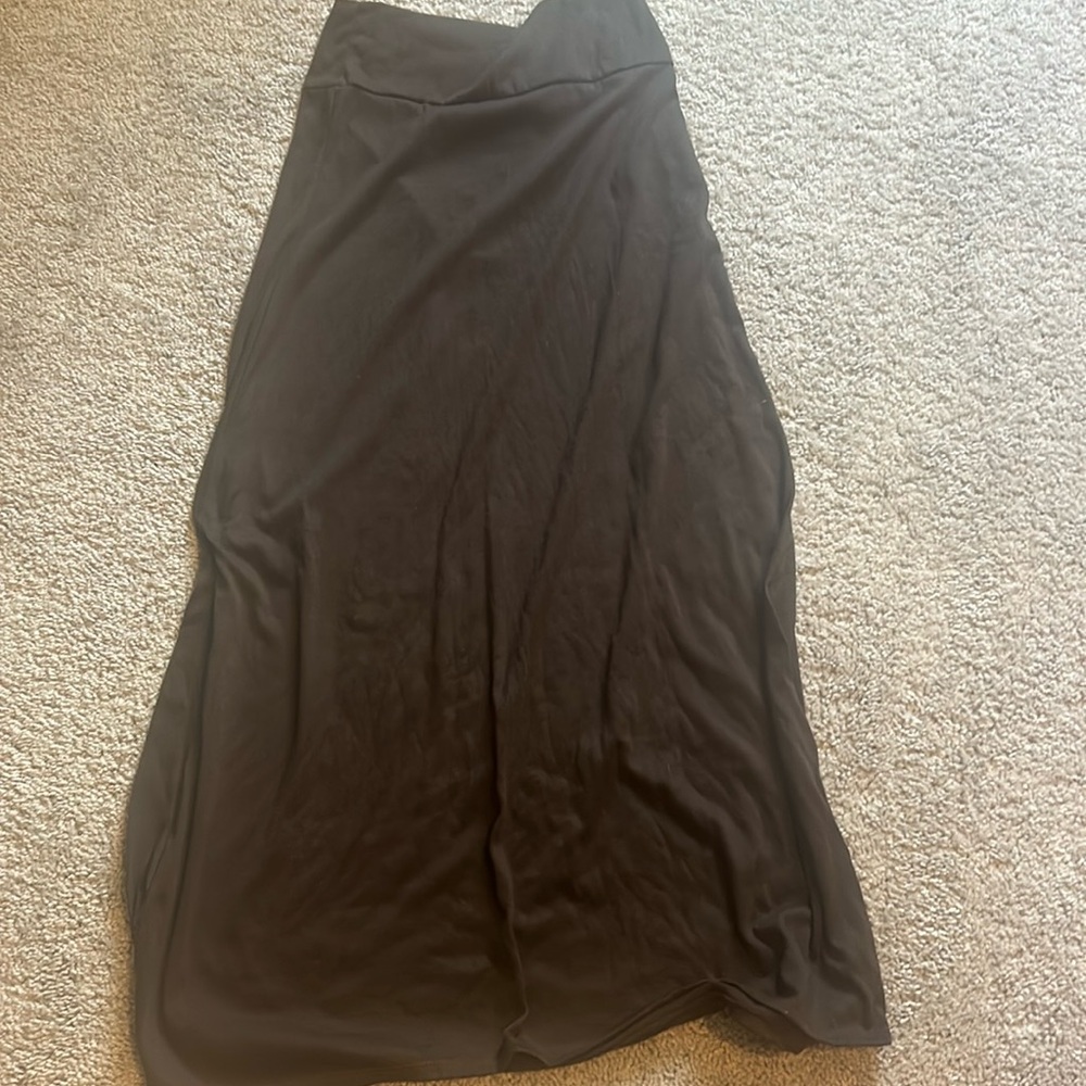 Dark Brown Skirt